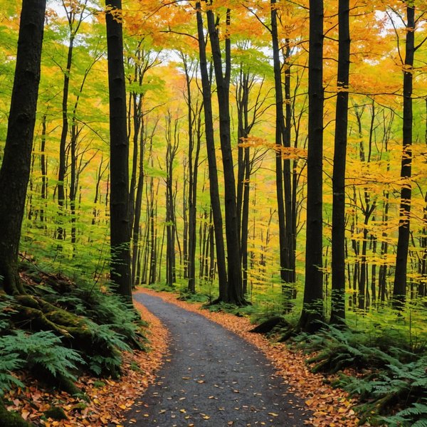 Comment planifier une randonnée à travers les forêts de feuillus en Nouvelle-Angleterre, États-Unis ?
