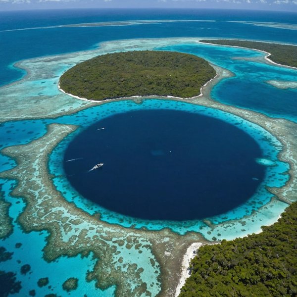 Quels sont les meilleurs spots pour une plongée sous-marine dans le Blue Hole au Belize ?