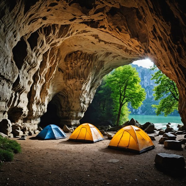 Comment planifier un itinéraire de camping pour découvrir les grottes de France?